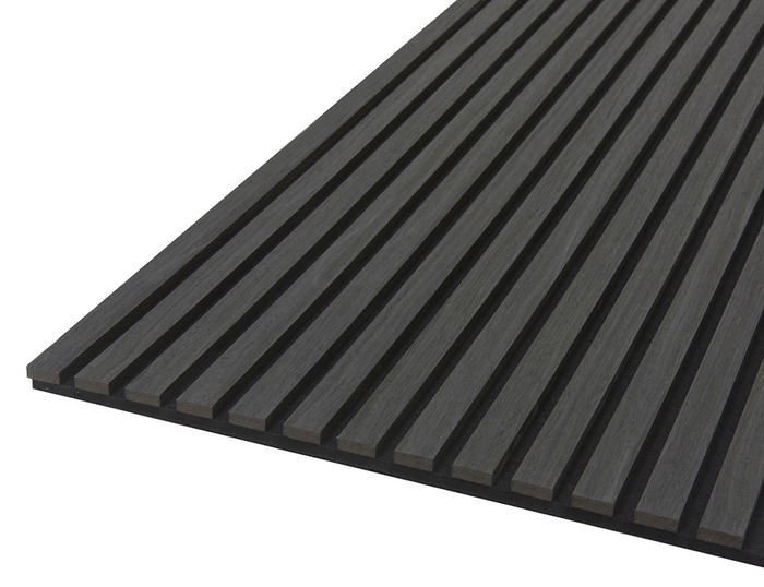 Akustikpanel Quanti Black Oak 18 x 520 x 2440 mm Fibrotech